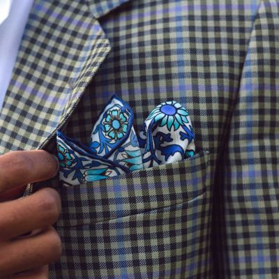 Men's Itria - Silk Pocket Square for Men