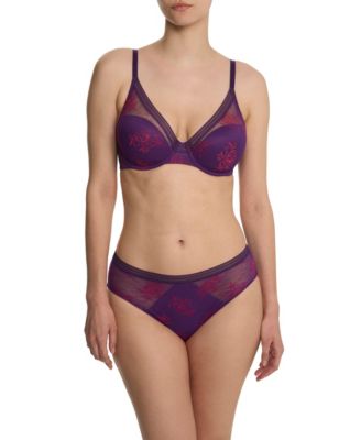 Women's Love Lace Full Coverage Plunge T-Shirt Bra