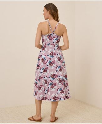 Women's Fit & Flare Midi Dress