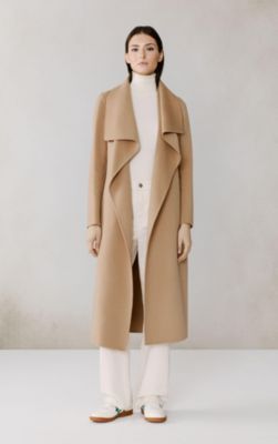 Women's Britta-U Double Face Wool Wrap Coat