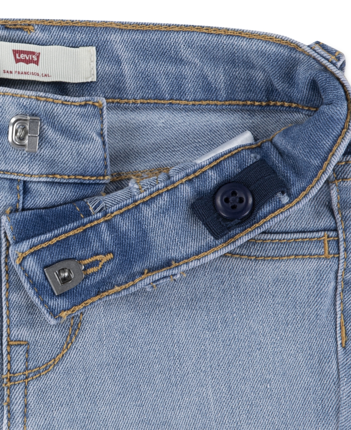 Levi's Toddler Girls 2-piece Western Top And Star Jeans Set In Multi