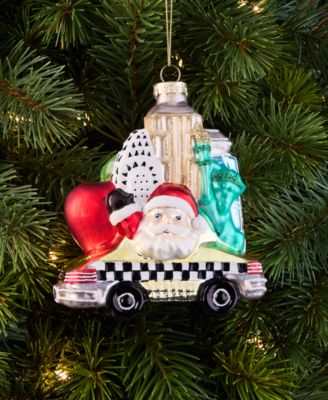 New York City Icons Glass Ornament, Macy's Exclusive