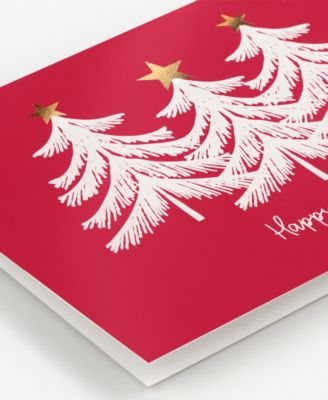 Tree Trio Holiday Boxed Cards