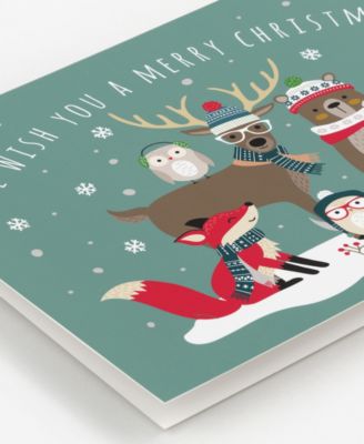 Christmas Animals Holiday Boxed Cards