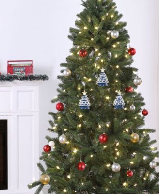 Nostalgic Tree Ornaments with Lights, Set of 3