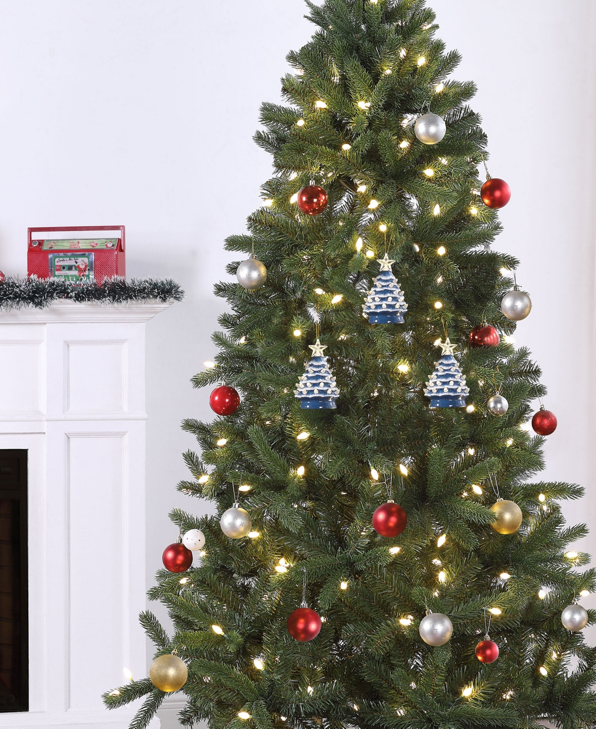 Mr. Christmas Nostalgic Tree Ornaments with Lights