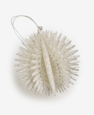 Christmas Glitter Sparkling Spike Ball Ornament, Macy's Exclusive