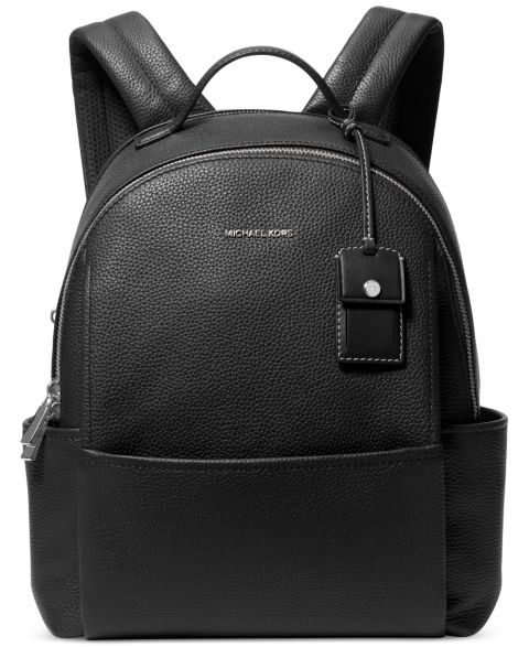 Рюкзак MICHAEL Michael Kors Sable Medium Leather, цвет: Чёрный