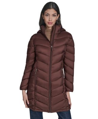 Charter Club - Women's Packable Hooded Puffer Coat