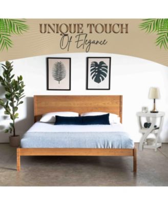 3 Tier End Table - Square End Table - Table for Bedroom - End Table with Shelves - Bedside Nightstand