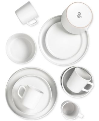White 16-Pc. Dinnerware Set, Service for 4