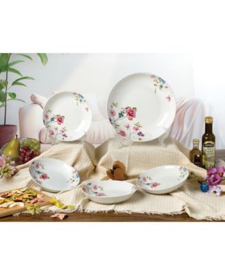 Floral 5-Pc. Pasta/All-Purpose Bowl Set