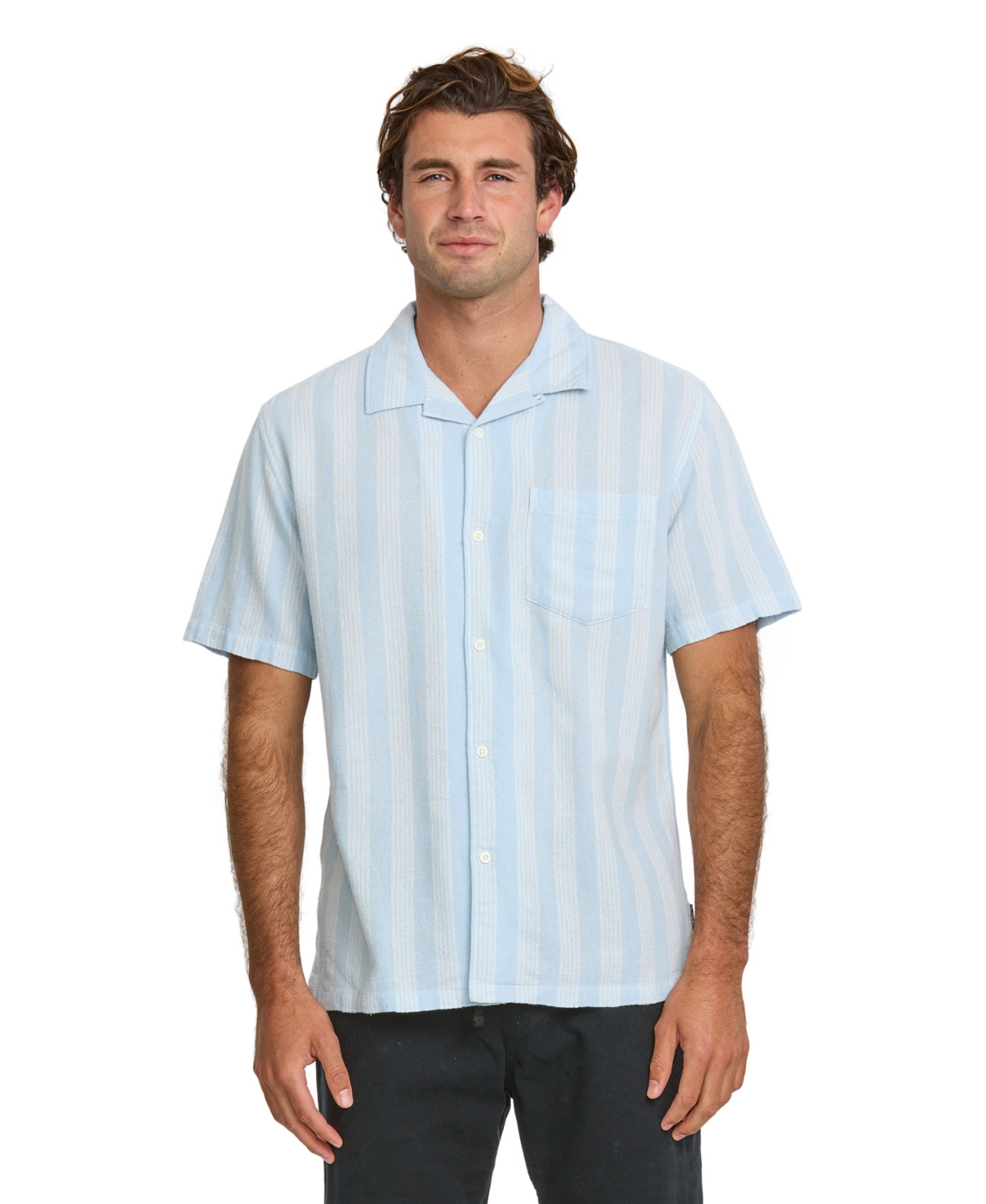 Men's Nightfall Island Short Sleeve Shirt - Skyway