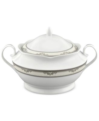 Lorren Home Trends - Victoria Porcelain Tureen with Lid