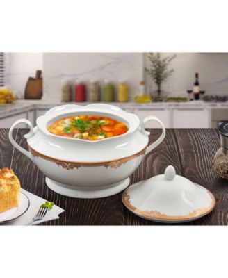 Catherine Porcelain Tureen with Lid