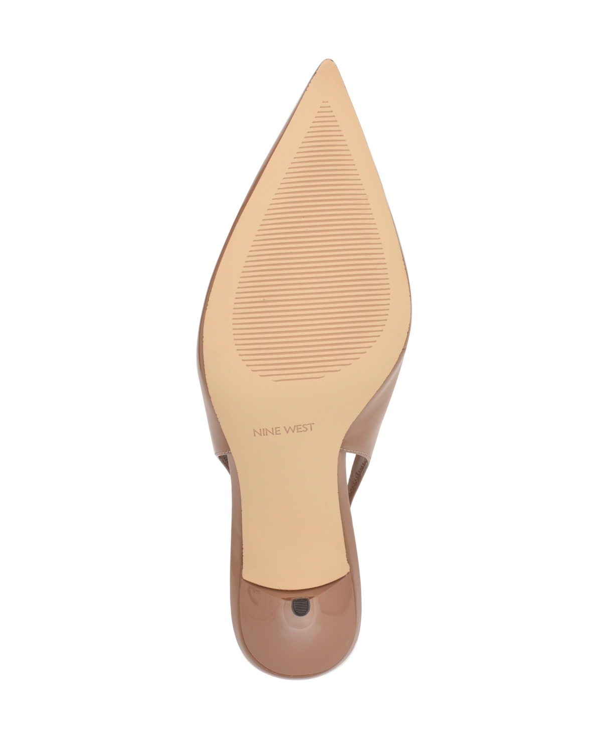 Nine West Palomma Slingback Pointed Toe Pump In Brown