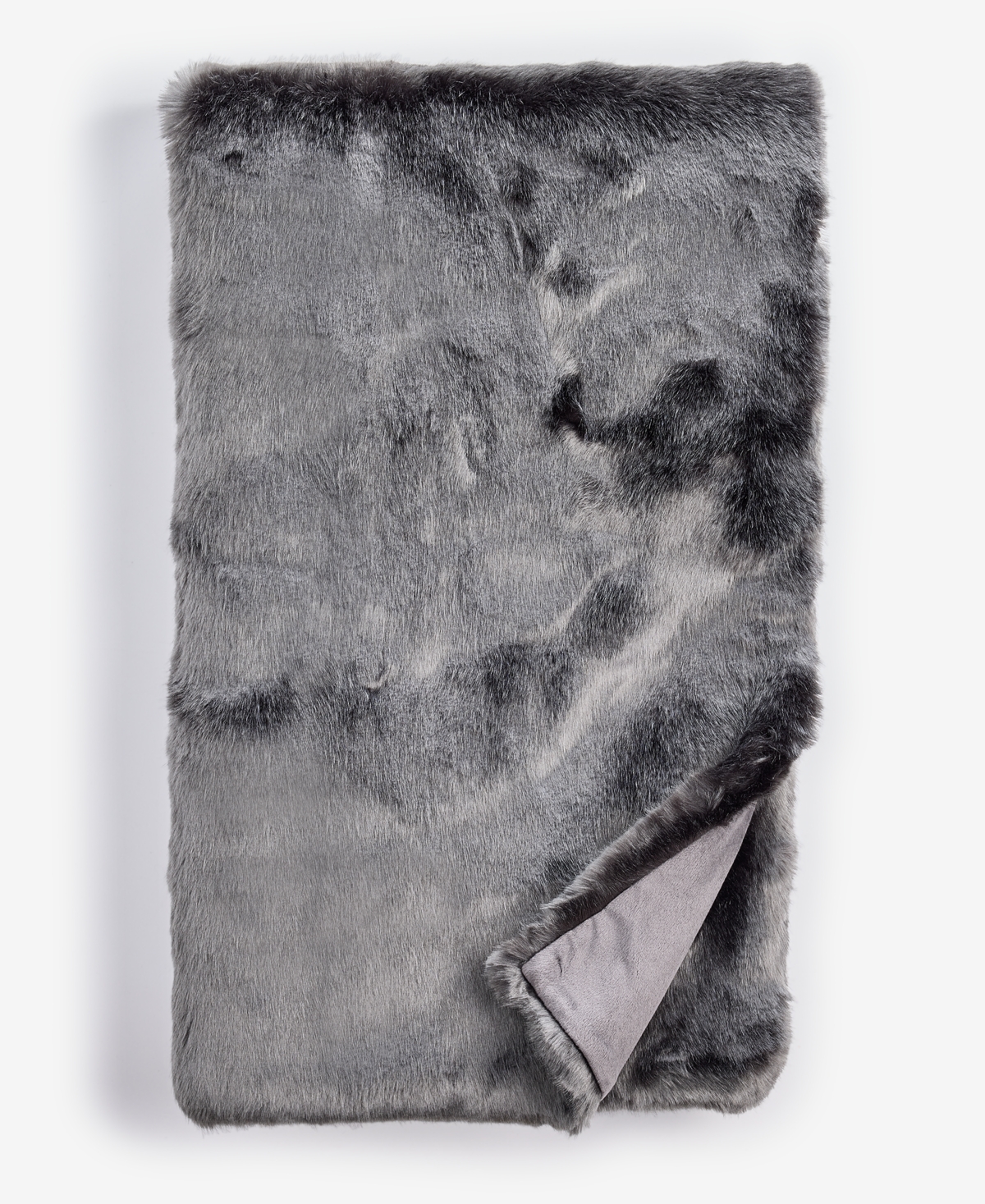 Hotel Collection Lynx Faux Fur Throw, 50" x 60", Exclusively at Macy's