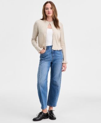 On 34th - Women's Ruffle-Hem Cardigan