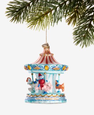Macy's - Thanksgiving Day Parade 2025 Glass Carousel Ornament