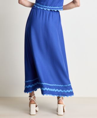 Women's Ric Rac Appliqu&eacute; Skirt, Macy's Exclusive - | Alix Friedberg Capsule Collection