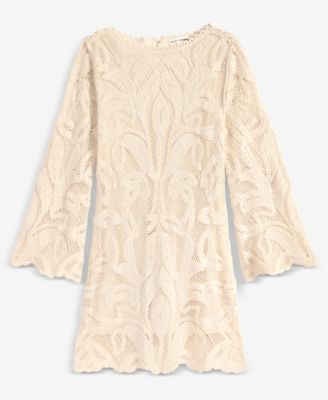Women's Lace Shift Mini Dress, Macy's Exclusive - | Alix Friedberg Capsule Collection