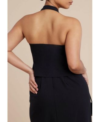 Women's Plus Size Halter Vest