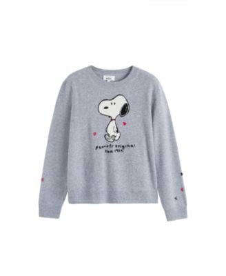 Women's Wool Cashmere Peanuts Original Sweater