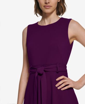 Women's Sleeveless Midi A-Line Dress