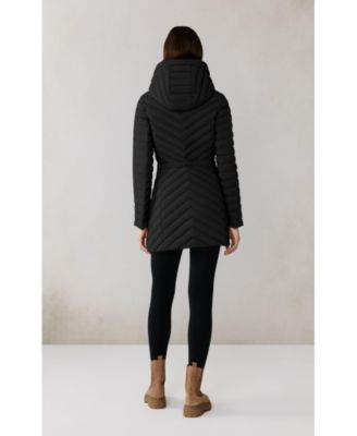 Women's Estelle Stretch Down Belted Coat