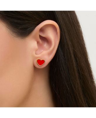 FASHION MINNIE MOUSE NECKLACE & EARRING SET-IMITATION YG PLT