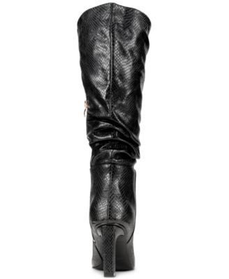 Women's Fallon Knee High Slouch Dress Boots - Extended Sizes Available
