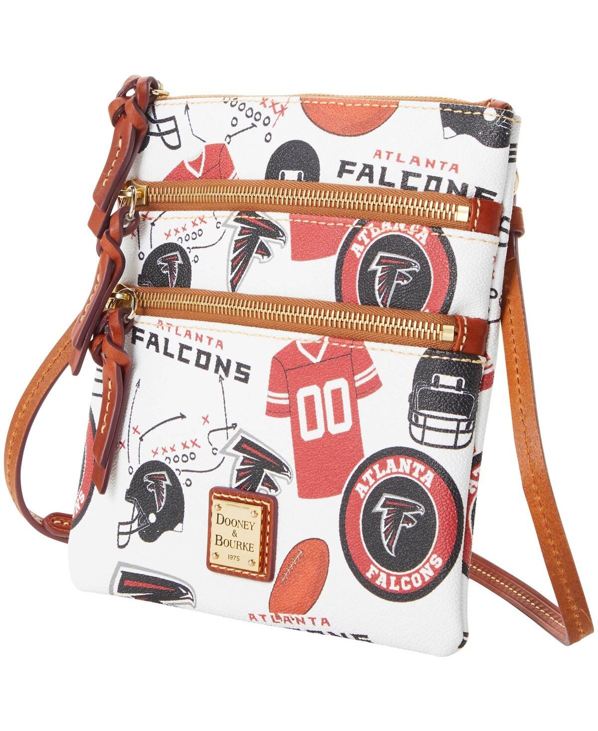 Women's Atlanta Falcons Triple-Zip Crossbody Bag