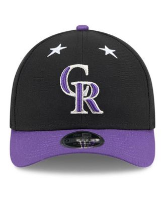 Men's Black/Purple Colorado Rockies 2025 MLB All-Star Game 9FORTY M-Crown Adjustable Hat