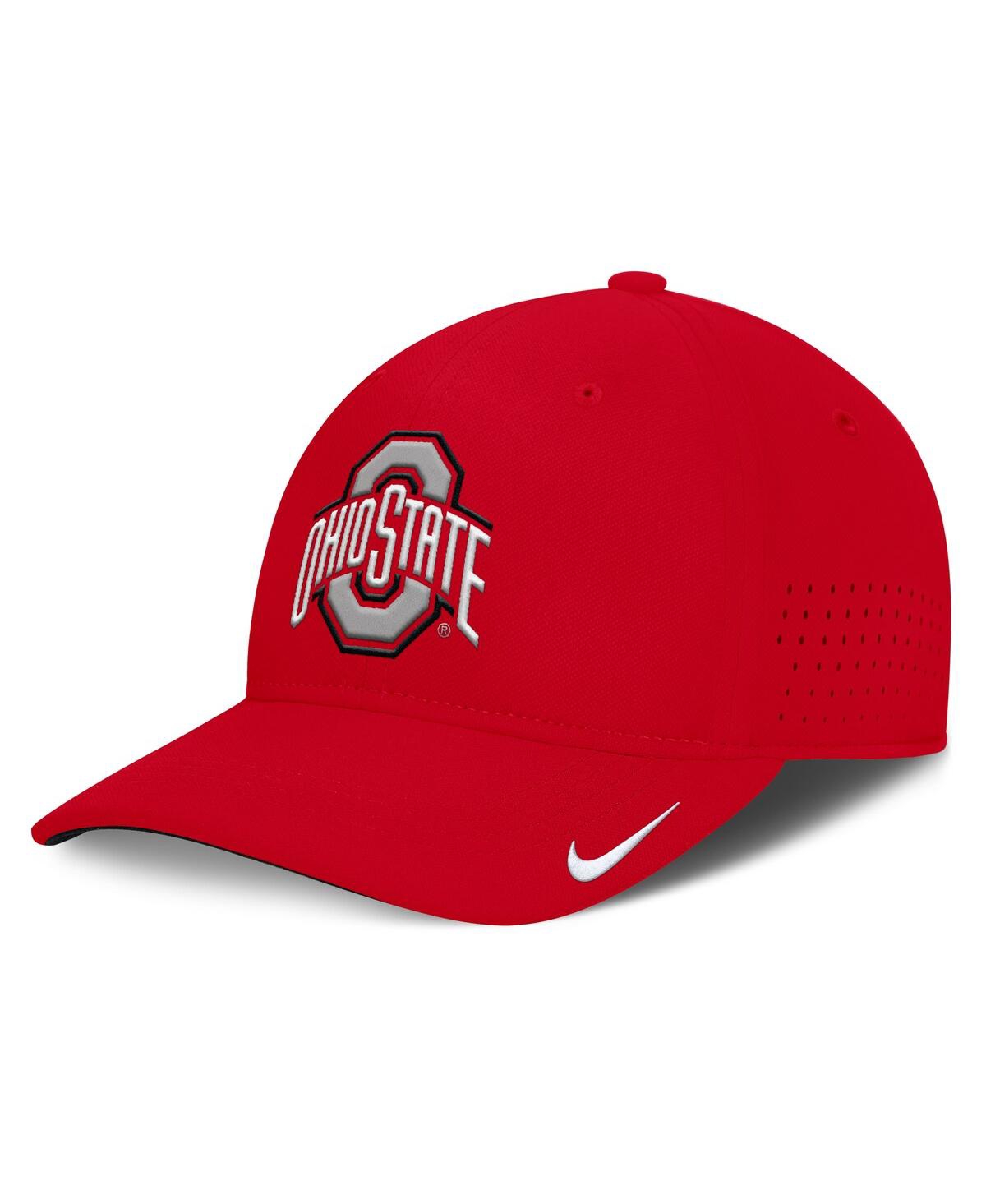 Men's Scarlet Ohio State Buckeyes 2025Â On-Field Gameday Performance Flex Hat - Scarlet