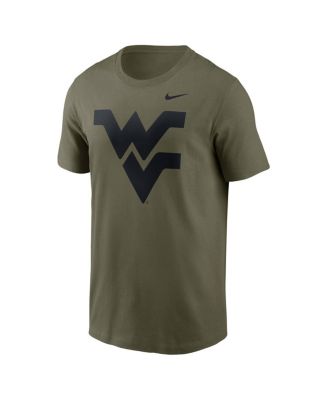 Men's Olive West Virginia Mountaineers Primetime Logo Performance T-Shirt