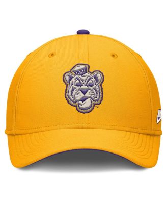Men's Gold LSU Tigers Legacy Rise Performance Flex Hat
