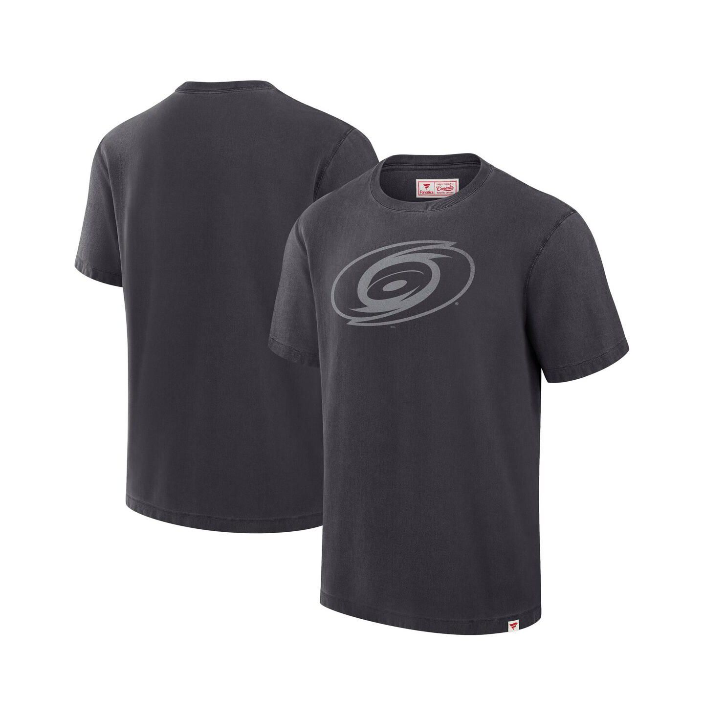 Мужская футболка Fanatics Black Carolina Hurricanes Made in Canada — фото 1