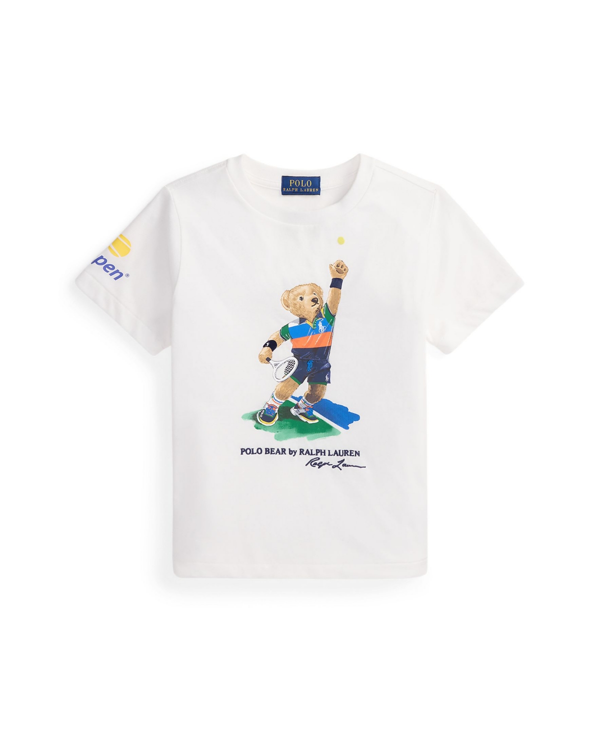 Polo Ralph Lauren Polo Bear Crew Neck T-shirt In White
