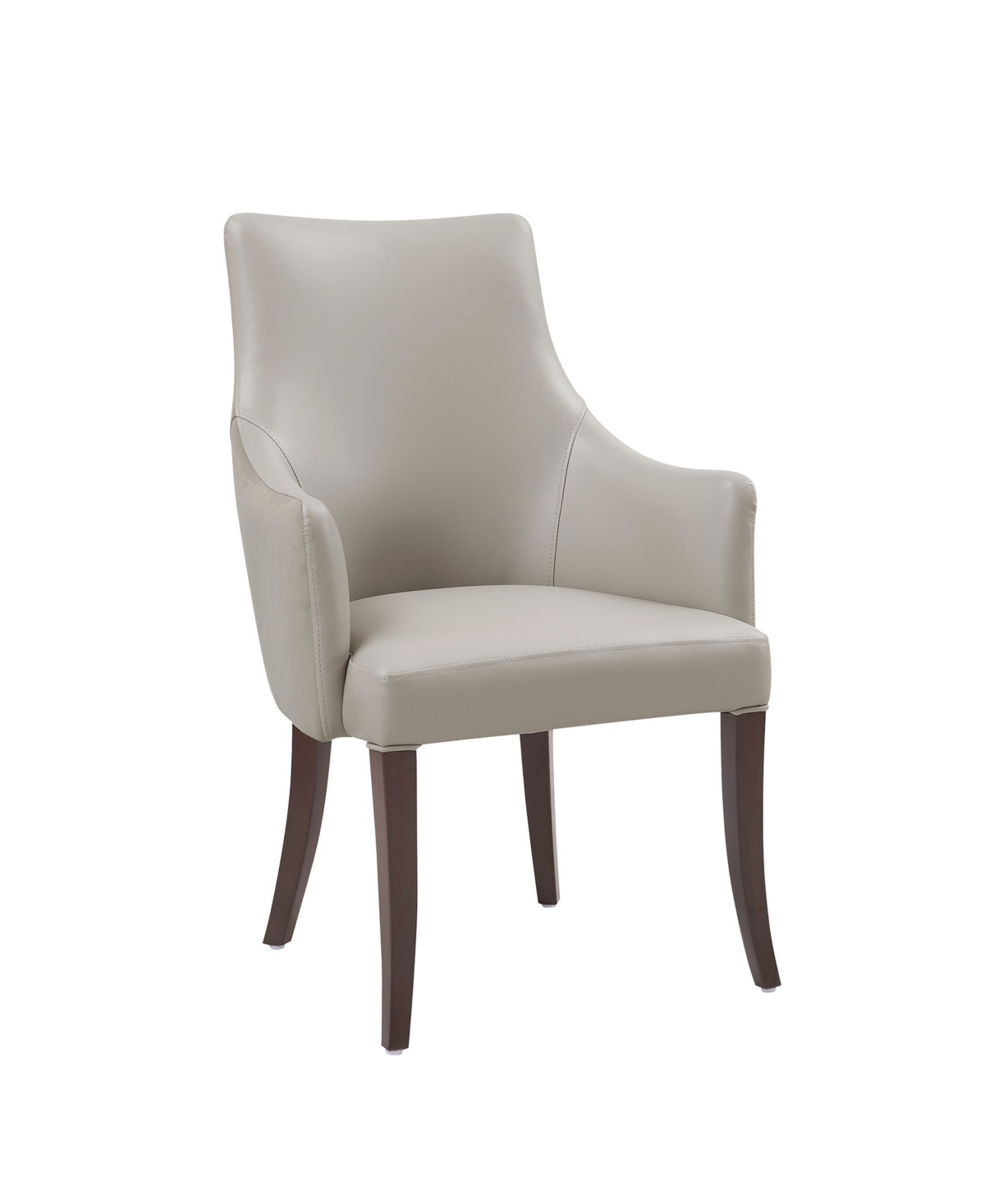 Manhattan Comfort Connie Leatherette Upholstered Dining Armchair