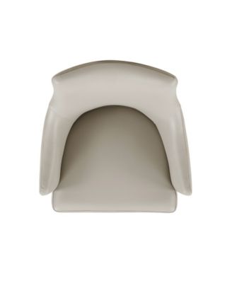 Connie Leatherette Upholstered Dining Armchair