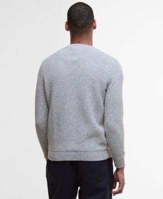 Men's Casey Textured Cable Knit Crewneck Sweater