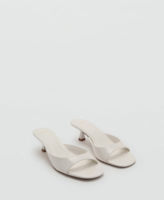 MANGO - Women's Kitten Heel Sandals