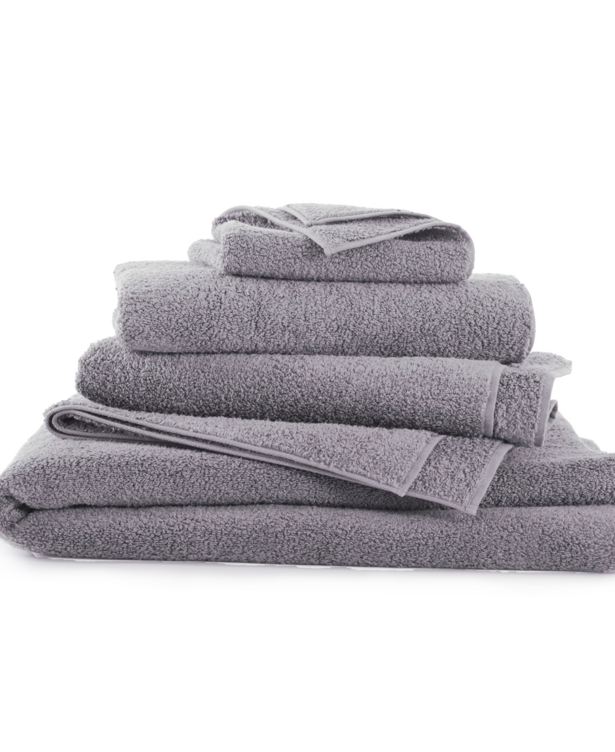 Uchino Zero Twist Bath Towel, 39" X 63" In Gray