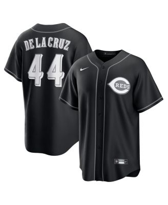 Nike - Men's Elly De La Cruz Black Cincinnati Reds Lights Out Replica Player Jersey
