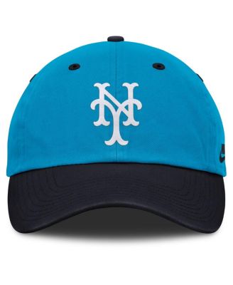 Men's Blue/Navy New York Mets Neon 90s Club Adjustable Hat