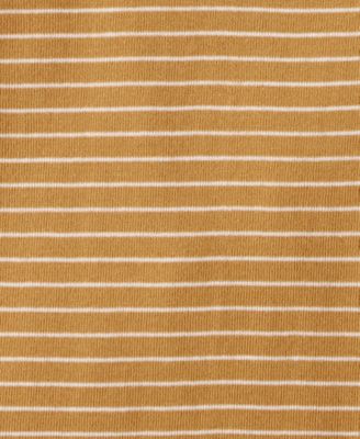 Baby Cotton Long-Sleeve Bodysuits, 4 Pack