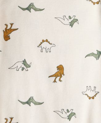 Baby Cotton Long-Sleeve Bodysuits, 4 Pack