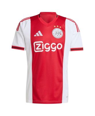 Men's White Ajax 2025/26 Home Replica Jersey