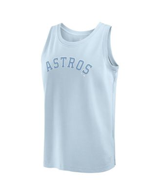 Men's Light Blue Houston Astros Elements Tank Top