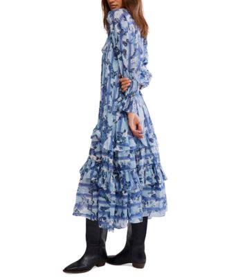 Women's Garden Wonders Printed Cotton Dress